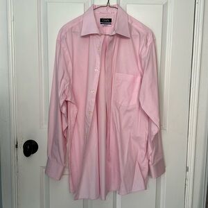 Men’s pink dress shirt 16 1/2, 32/33